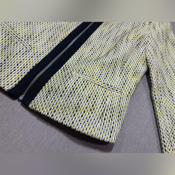 Banana Republic Tweed Blazer SIZE 6 - Picture 3 of 5